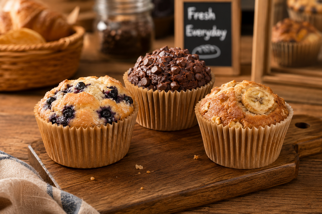 Natural Kraft Baking Cups