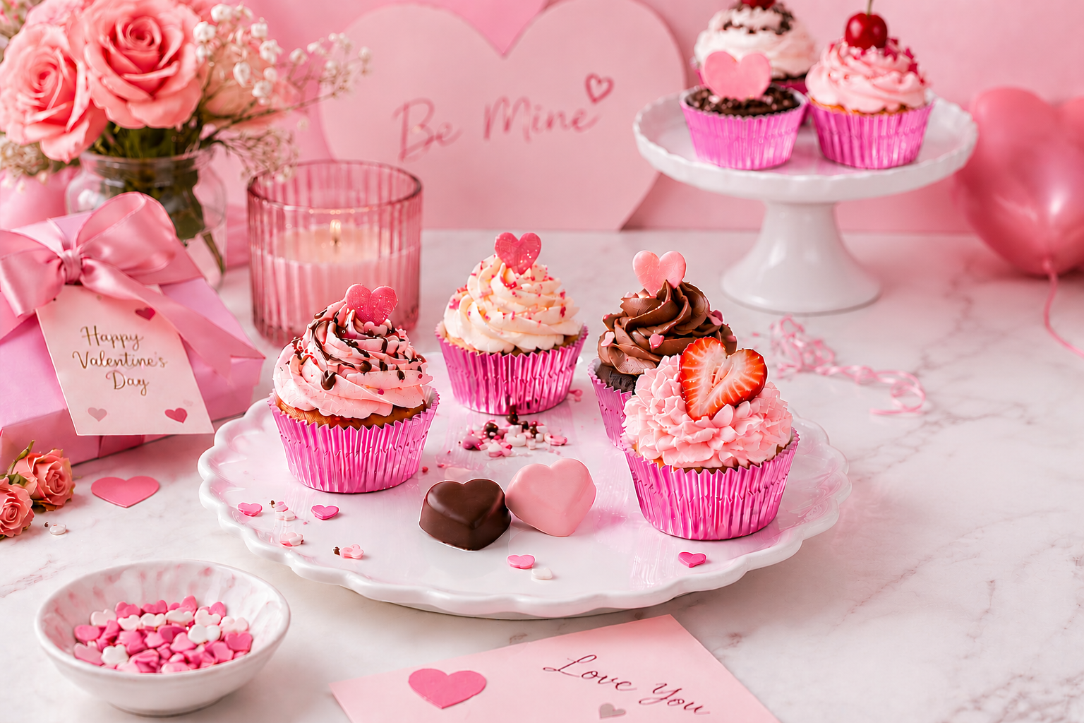 Colored Foil Baking Cups