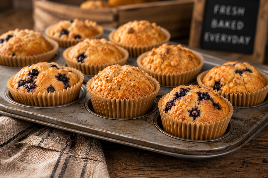 Natural Kraft Baking Cups