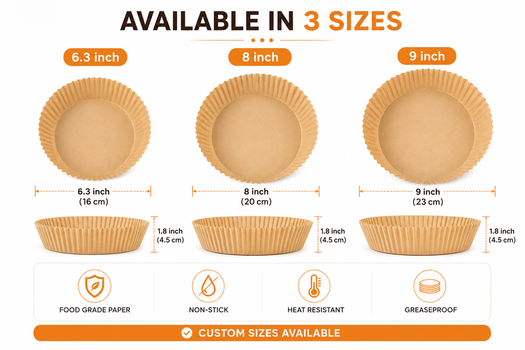 Round Air Fryer Liners