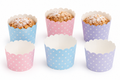 Printed High Crown Baking Cups