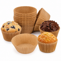 Natural Kraft Baking Cups